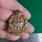 WW2 Australian Army Catering Corps Cap Badge KC - Australia Colonial