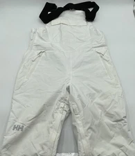 Helly Hansen Women's WP Legendary Insulated Bib Ski Snow Pant-White-Size: S