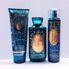 Bath & Body Works JASMINE Body Cream, Fragrance Mist and Shower gel (3 pcs)