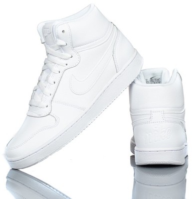 Nike Ebernon Mid Damen Sneaker Weiß Uk 4,4,5,5,6,6,5,7