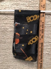 Cejon Ladies Sheer Polyester Scarf 13" X 56" Halloween Things! Boo!!!