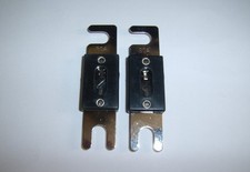 2 New Nickel ANL Fuses 80 Amp Car Audio Power Wire 80Amp Boat Auto Electronics