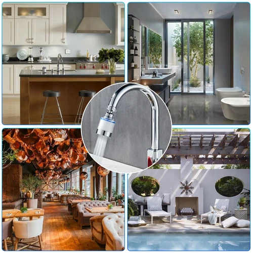 Rubinetto Filtro Acqua Rubinetto Filtrazione Cucina Bagno Montaggio Lavello Sistema Purificatore - Foto 8 di 10