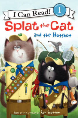 Splat the Cat and the Hotshot (I Can Read Level 1) - Paperback - GOOD