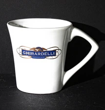 Coffee, Hot Chocolate, Tea, Oval shaped Mug  ,by Ghirardelli