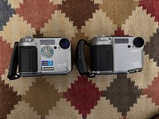 Two 2 Sony Handycam CCD-SC55 NTSC Hi8 Video Movie Cameras Only - for parts