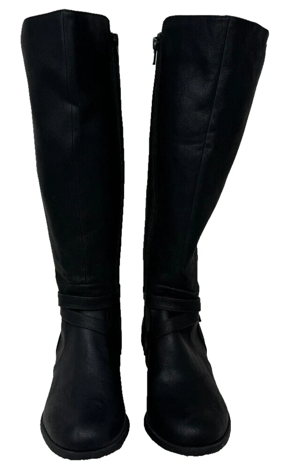 LifeStride Para Mujer XTrovert Cremallera Cómodas Moda Botas Negras Talla:6 101T Foto 2 de 4