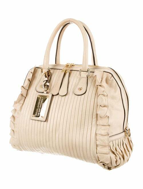 DOLCE & GABBANA Miss Gin Bag / Tan Leather with Gold DOLCE & GABBANA Miss Gin Bag / Tan Leather with Gold