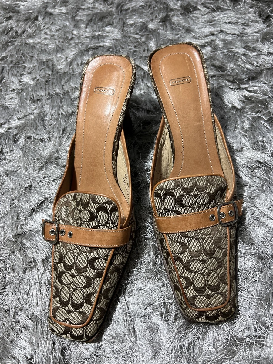 Coach shop mules clogs