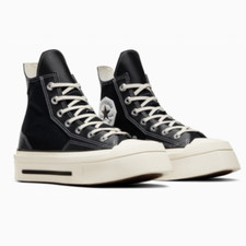 Chuck 70 De Luxe Wmns Converse Squared High 'Black Egret' A06435C(A)