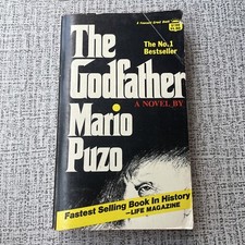 The Godfather Paperback Mario Puzo 1969 Pre-movie