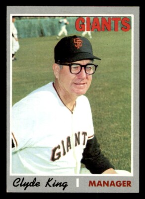 1970 Topps Baseball #624 Clyde King EX/MT *e3