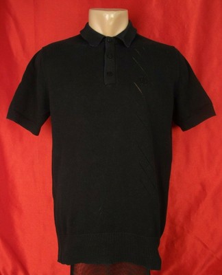 all black fred perry polo