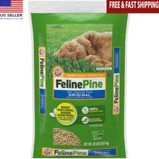Natural Cat Litter 100 Pine Odor Control Absorbent Lightweight 20lb Bag New