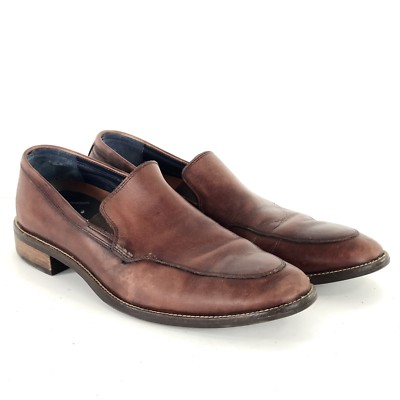 Cole Haan Mens Brown Leather Slip On Loafer Shoes Grand‎ OS Size 8.5 M C26042 Cole Haan Grand OS Whiskey Brown Leather Slip On Loafer  main image 2