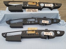 MGB/GT Dashboards 1962-74 Rocker and Toggle + V8 Re-wrinkle painted - Exchange  