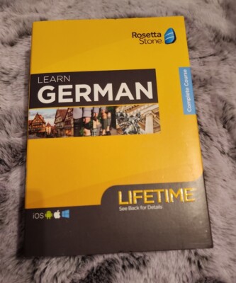 NEW! Official Rosetta Stone Lifetime Subscription - Learn GERMAN. SEALED!