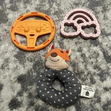 Itzy Ritzy-Organic Farm Buddies-Unbranded Baby Teething Plush Toys