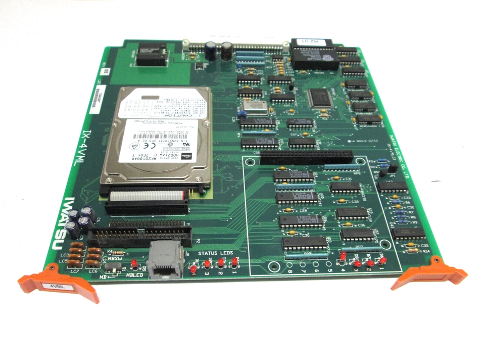 Iwatsu IX-4VML Voicemail Card with Hard Drive IWATSU IX-4VML03 module phone sys - Image 3 of 4