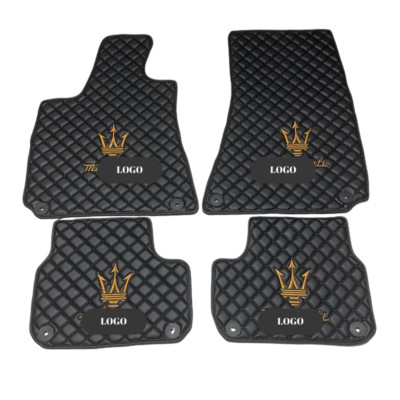 Leather Car Floor Mats For Maserati Levante 2017+, Maserati Car Accessory