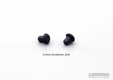 2.5mm Audio / Headphone Jack - Anti Dust Cover Plug Cap 3 pcs