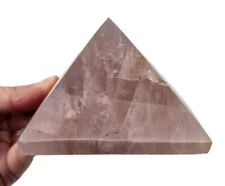 Rose Quartz Crystal "Premium Grade" Polished Pyramid 310 grams.