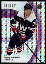 Evgeny Kuznetsov 2023-24 Upper Deck Allure Purple Diamond #18 NHL Card 04/10
