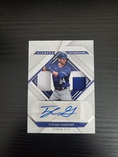 Tyler Gentry - 2023 National Treasures Diamond Duals Autograph Patch Card  #/99