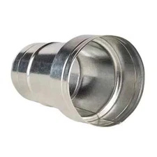 GAF Master Flow 4 in. to 3 in. 26 Gauge Round Reducer - Pack of 12