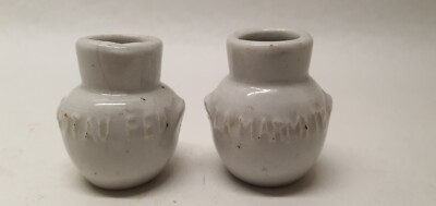 Old Mini Container Pot Au Feu Porcelain Salt Pepper ? Tea Set ??
