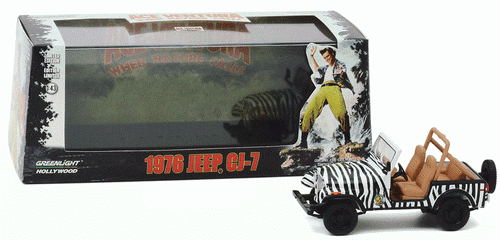 GREENLIGHT - JEEP CJ-7 1976 Ace Ventura - 1/43 - GREEN86574 - Imagen 3 de 4