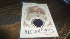 2016 TOPPS ALLEN & GINTER SUBJECT USED MEMORABILIA MIKE BREED FSRB-MBR