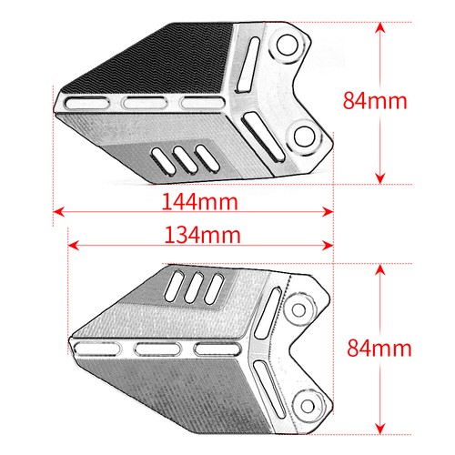 For Kawasaki Z650RS Z650 RS CNC Footrest Front Pedal Wing Bracket Protector - Picture 3 of 25