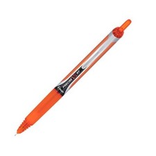 Pilot Lot/2 Precise V5 RT Retractable Ball Pen 0.5mm X-Fine Orange Office School