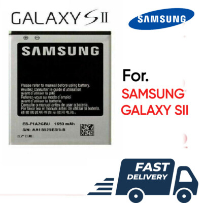 100% NEU AKKU FÜR Samsung Galaxy S2 GT-i9100 EB-F1A2GBU 1650mAh MFG Datum 2018