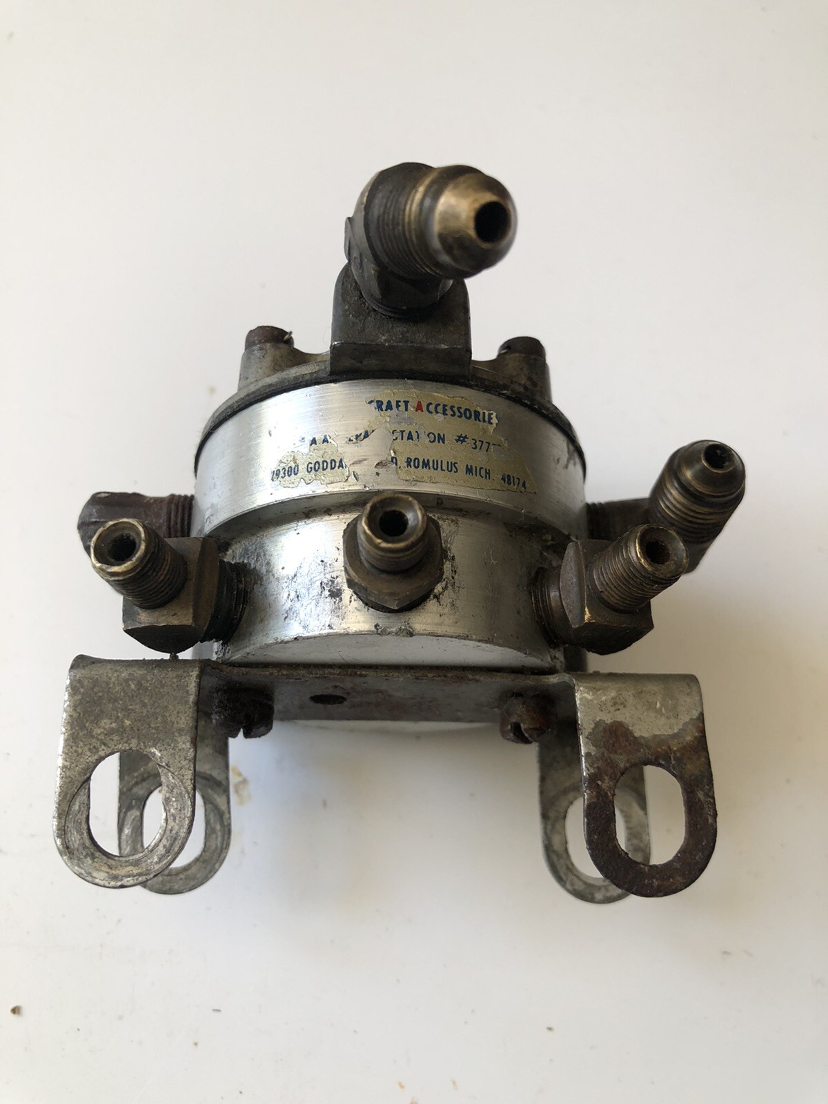 TCM Continental Fuel Manifold Valve 6343264 Continental Tsio520 eBay