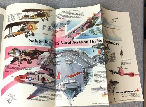 75th Anniversary Commemorative Edition Naval Aviation 1911-1986~Office~G2 - Picture 4 of 6