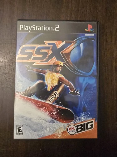 SSX (Sony PlayStation 2 PS2) Classic Snowboard Game Tested and Working
