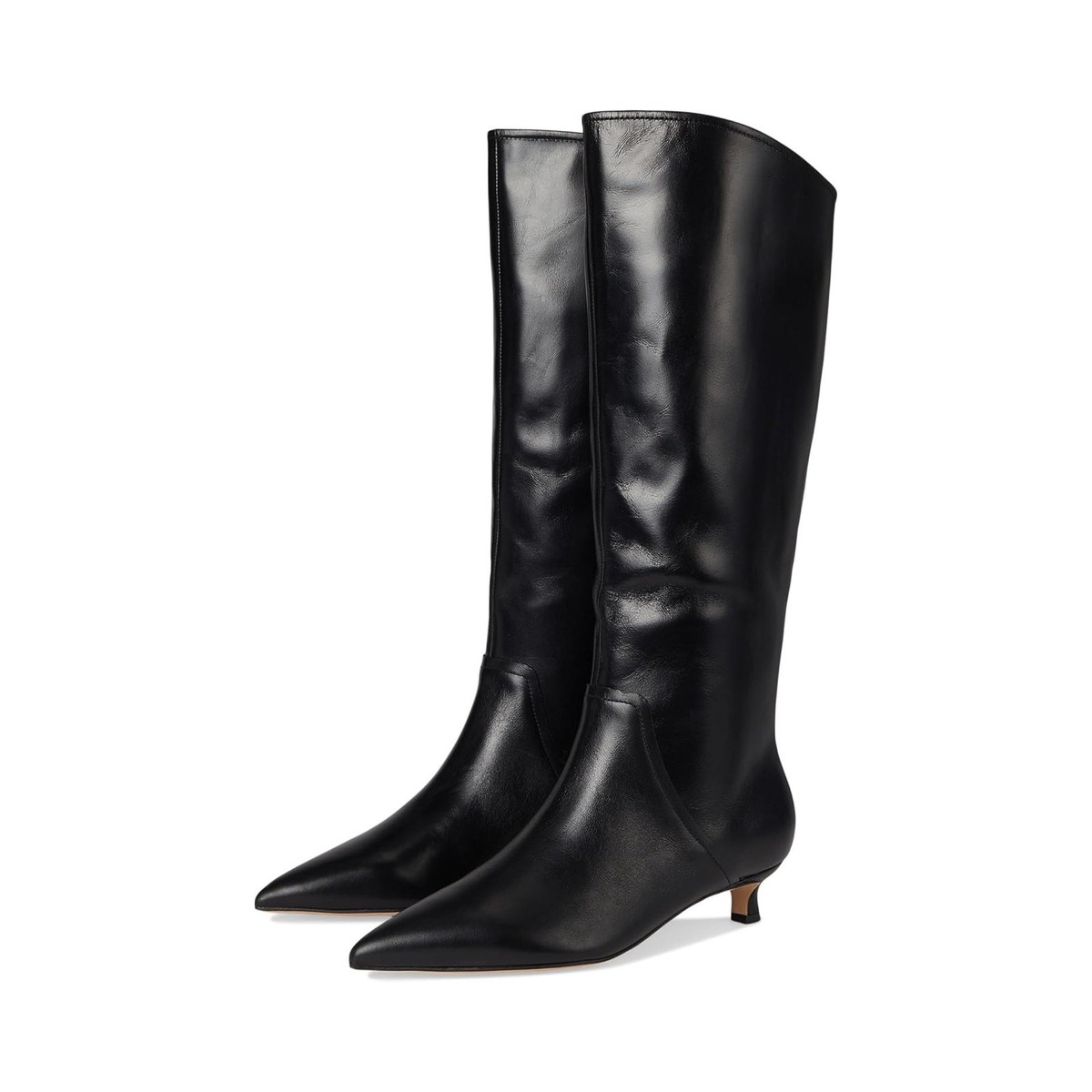 Naturalizer 27 Edit Women 11M Black Leather Nikita Tall Boot
