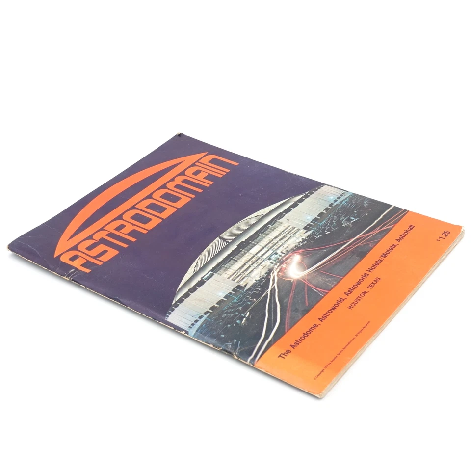 Astrodomain Astrodome Astroworld Houston Texas Home of the Astros 1972 Program - Image 3 of 4
