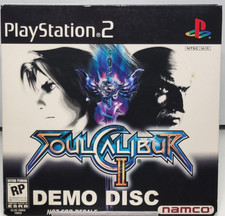 Soul Calibur II Demo Disc PlayStation 2 PS2 Namco Promo Disc