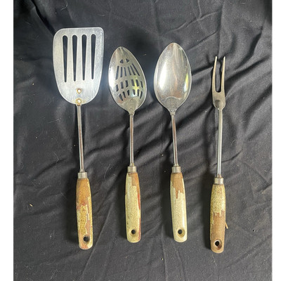Extremely Vintage 1930s Ekco Kitchenware Set Made in USA  