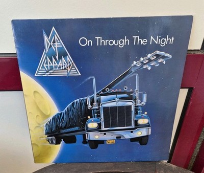 Def Leppard On Through The Night Vinyl LP Schallplatte D 1980 Hard Rock Heavy