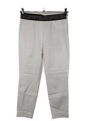 MARC CAIN Röhrenhose Damen Hose Gr. DE 40 weiß Casual-Look