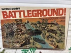VTG Marx Toys World War II Battleground Play Set Original Box 1980 Extra Pieces