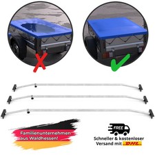 3x Anh&auml;nger Planenb&uuml;gel 1,4 - 2,1 m | Alu B&uuml;gel f&uuml;r Flachplane Flachplanenb&uuml;gel