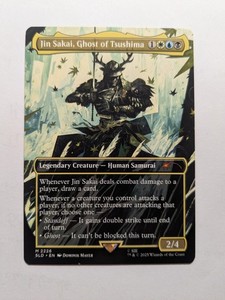 Jin Sakai Ghost of Tsushima Mtg | eBay