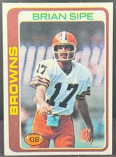 1978 Topps BRIAN SIPE Cleveland Browns #53
