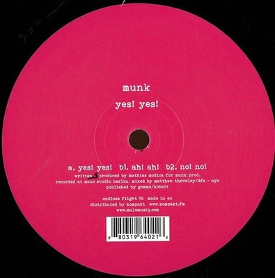 Munk - Ja! Ja! - Neue Vinyl Schallplatte 12 - G4593z