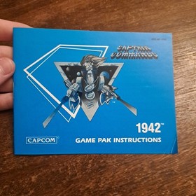 1942 Capcom (Nintendo Entertainment System NES) - Complete - Tested - Authentic